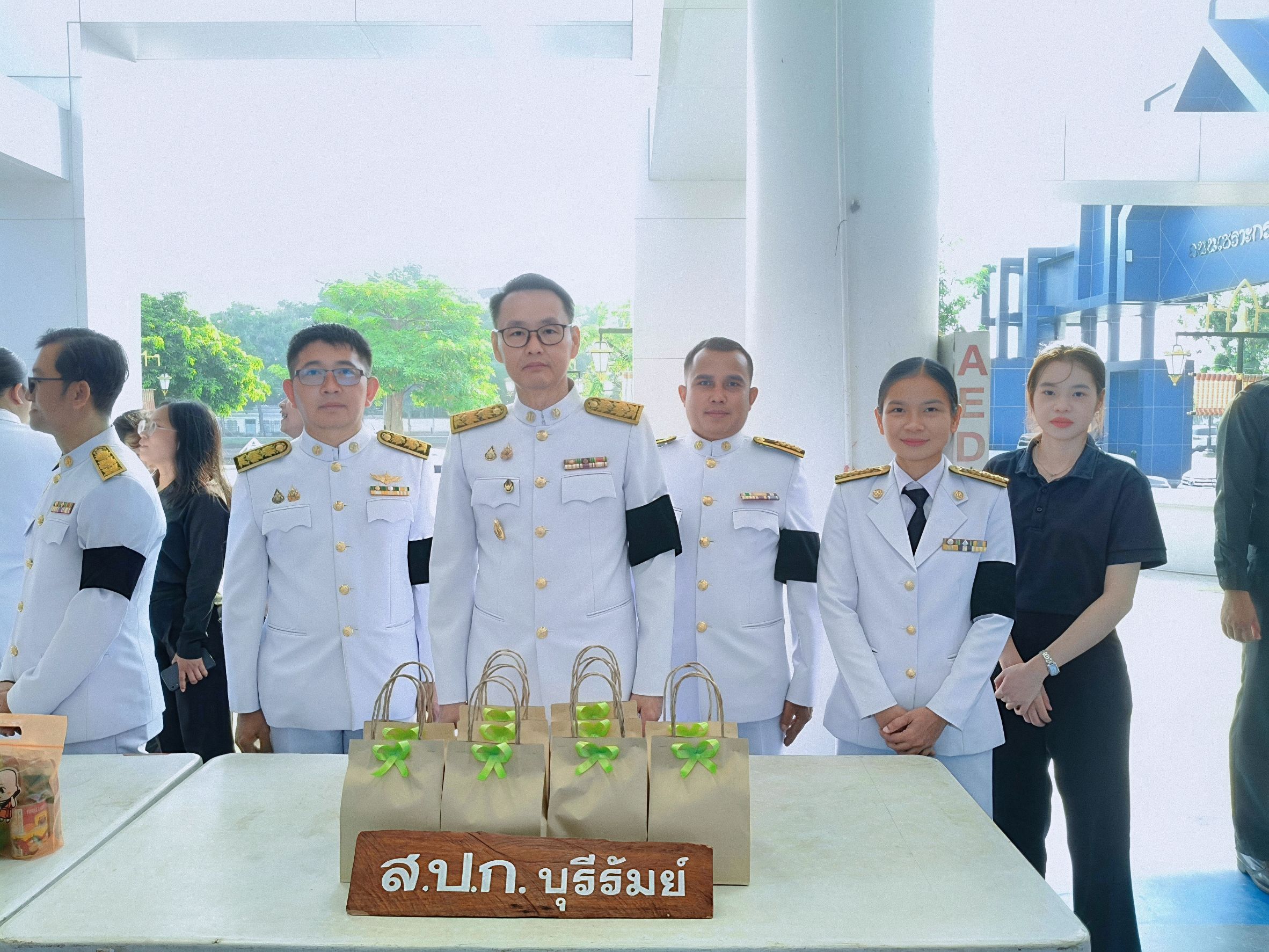 title - วันอังคารที่ 31 มีนาคม 2569 เวลา 07.00 น. นายประเสริฐ กาญจนเกียรติกุล ปฏิรูปที่ดินจังหวัดบุรีรัมย์ พร้อมด้วยเจ้าหน้าที่ ส.ป.ก.บุรีรัมย์ ร่วมรัฐพิธีที่ระลึก 